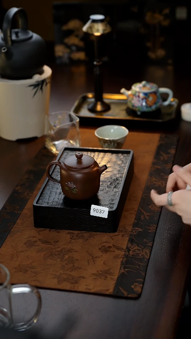 【闪购商品】雲梦茶器紫陶小壶9037