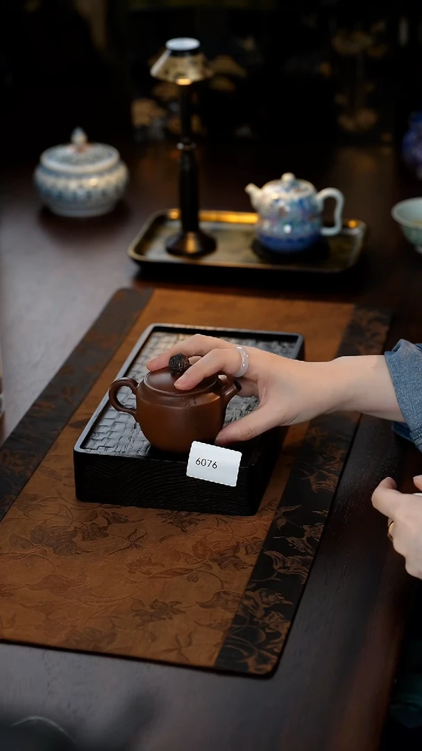 【闪购商品】雲梦茶器紫陶小壶6076