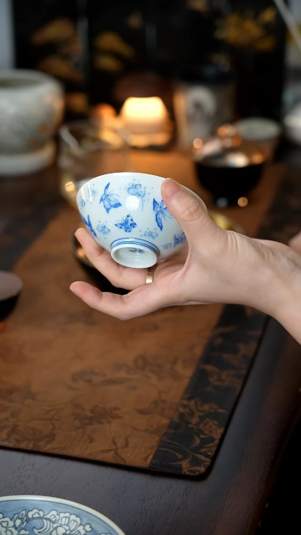 【闪购商品】雲梦茶器蝶恋花主人杯
