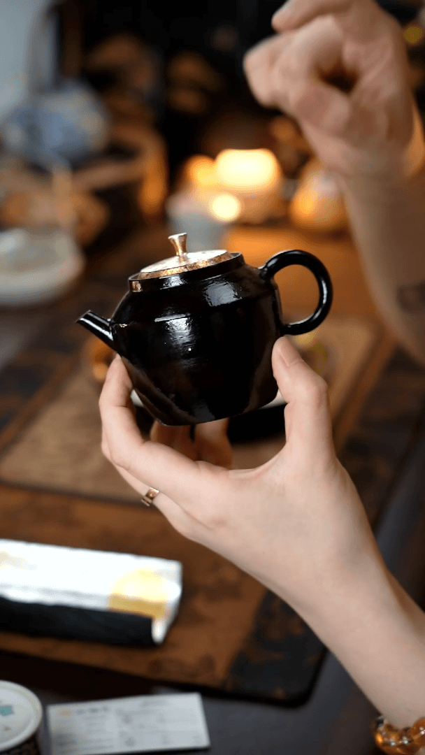 【闪购商品】雲梦茶器大漆茶壶
