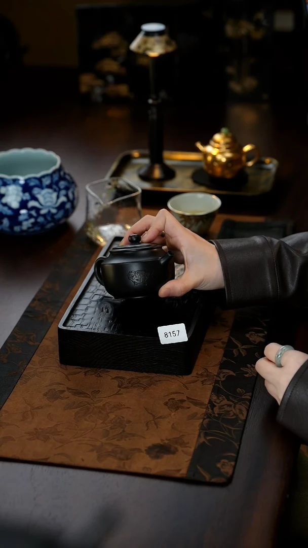 【闪购商品】雲梦茶器紫陶小壶8157