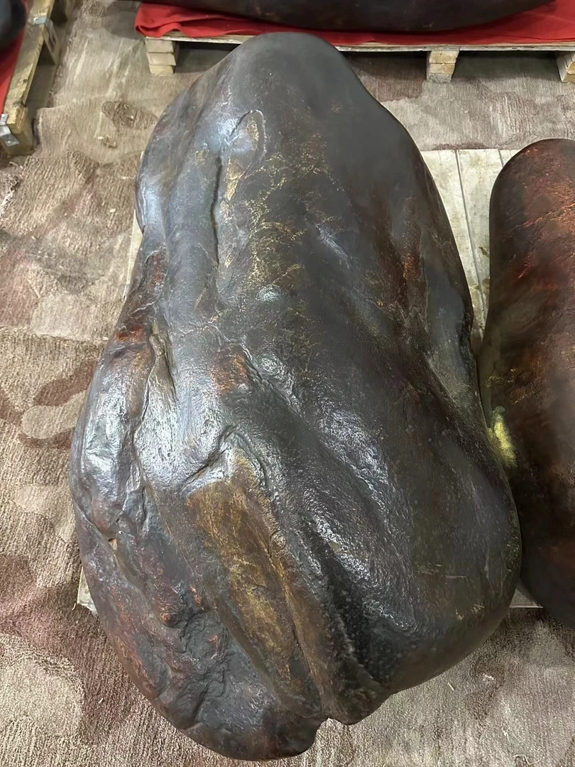 收藏传世和田玉老籽摆件