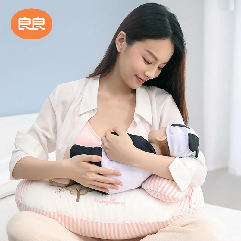 良良哺乳孕妇喂奶侧睡枕婴儿母乳喂奶枕护腰新生儿躺喂