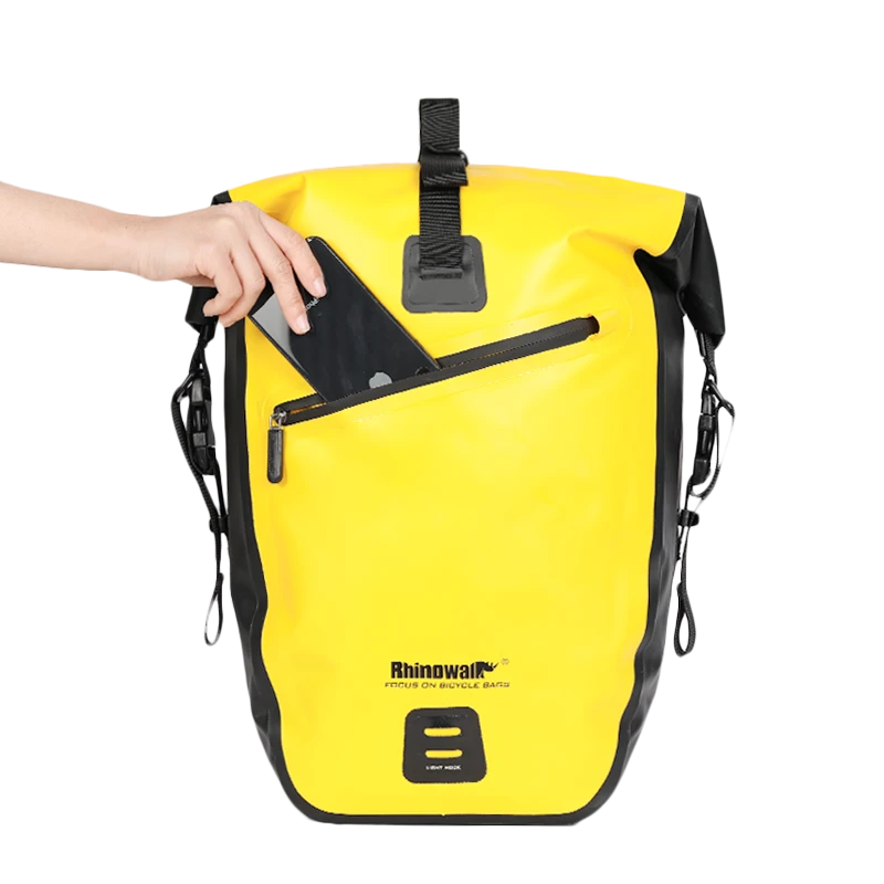 犀牛Rhinowalk旅行自行车驮包后座包全防水货架挂包长途19662