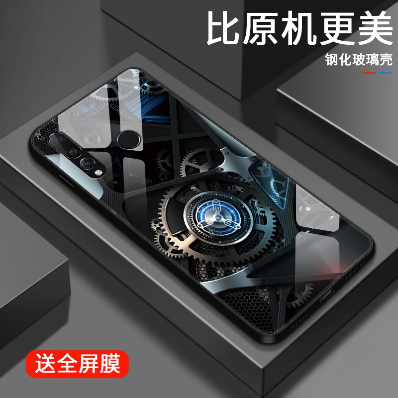 精密齿轮适用华为nova4e手机壳nova4新款nova3/i/e男生潮流保护套