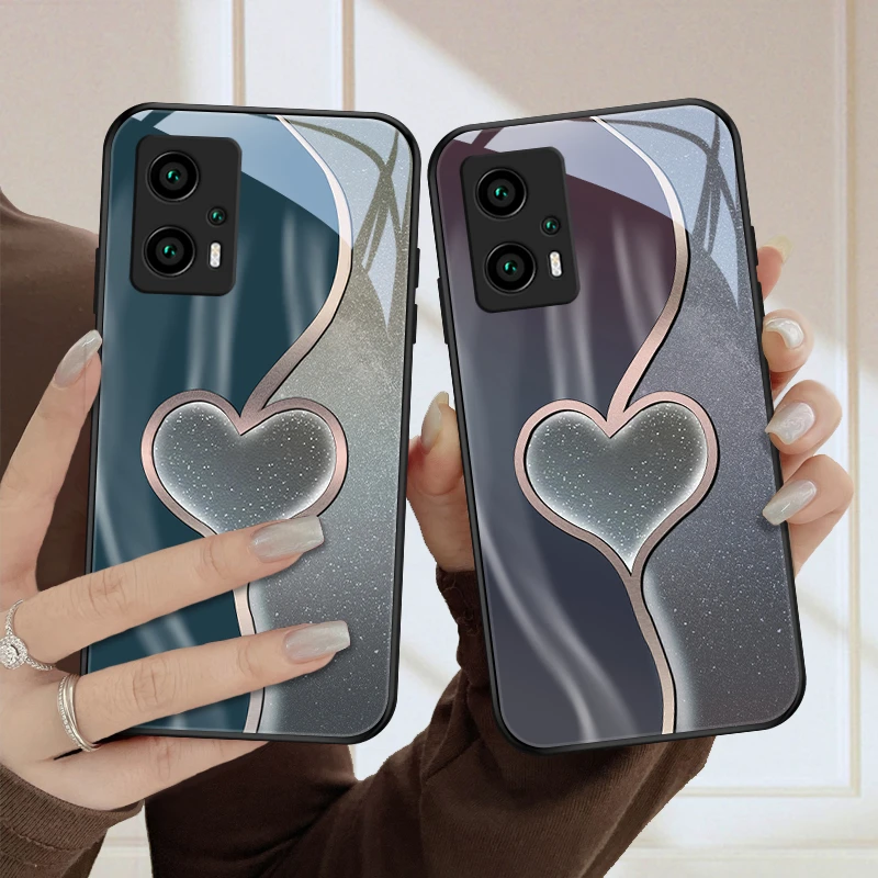 流线爱心适用小米红米note11Tpro手机壳note11Tpro+女款情侣note1