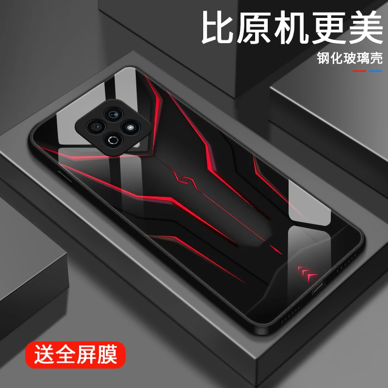 炫酷机甲适用华为荣耀play5活力版手机壳play5玻璃play5T活力版女