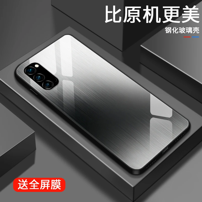 拉丝金属适用opporeno4手机壳Reno4pro个性高级reno4sereno3/3pr