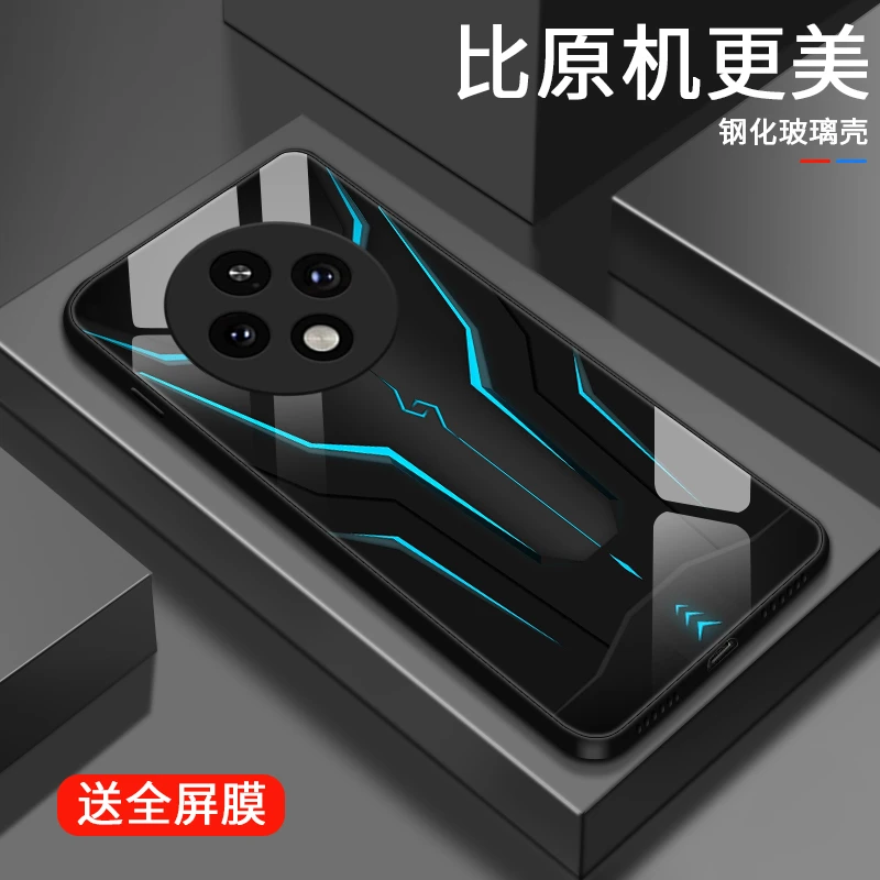 炫酷机甲适用OPPOA3Pro手机壳a3pro女款高级感玻璃散热情侣个性全