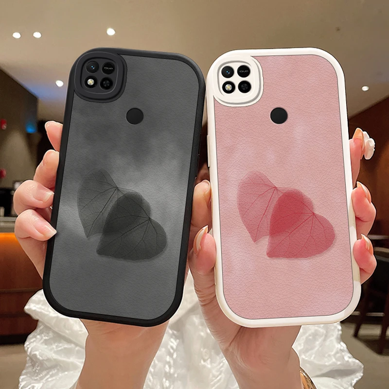 心相印适用小米红米10a手机壳红米9a超薄redmi硅胶防摔情侣可爱女