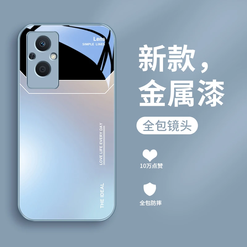 OPPOA9695手机壳铝合超薄防摔新款皮纹磁吸手机外壳高级美式情侣