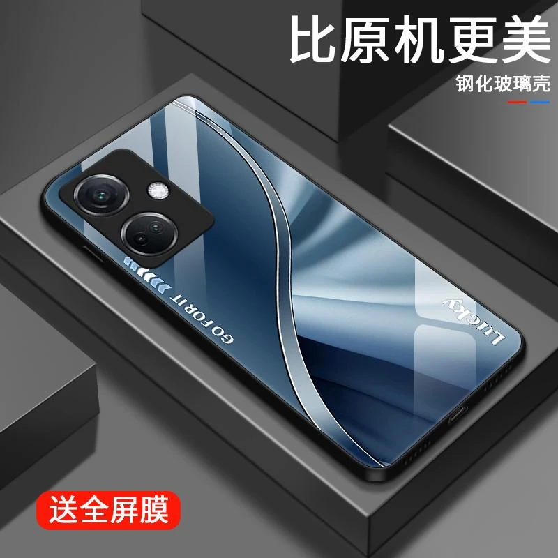 轻奢渐变适用oppok11手机壳K10pro玻璃K11X高级k10x定制k10活力版