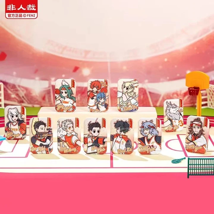 黏糊糊拆卡 非人哉同心筑梦系列徽章盲盒
