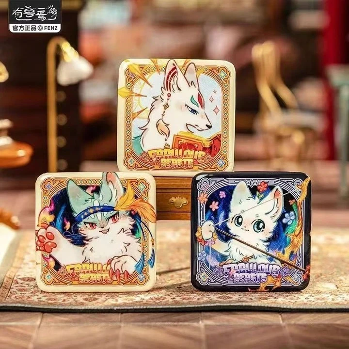 黏糊糊拆卡 有兽焉勇者大冒险系列徽章盲盒