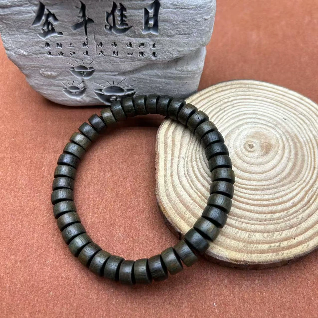 【上品文玩】沉木手串-031