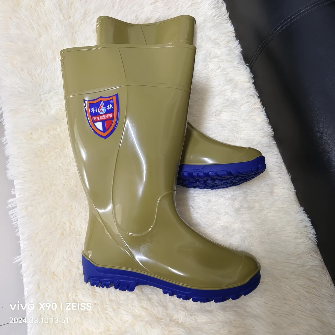 p∨C卡其长筒雨靴