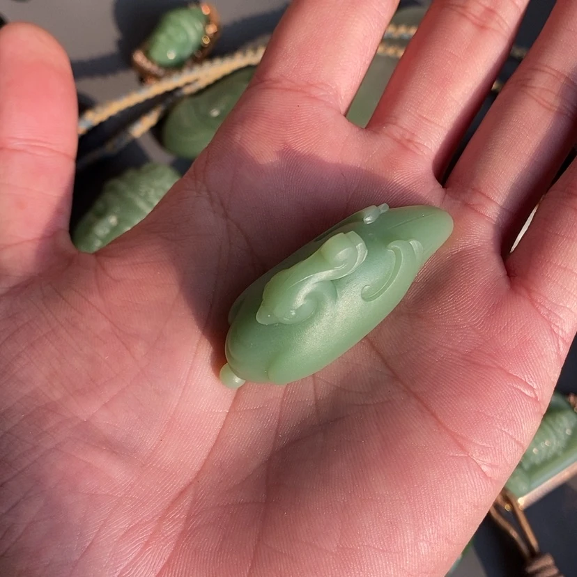 【闪购商品】和田玉颈饰未镶嵌泰**若炫鸟