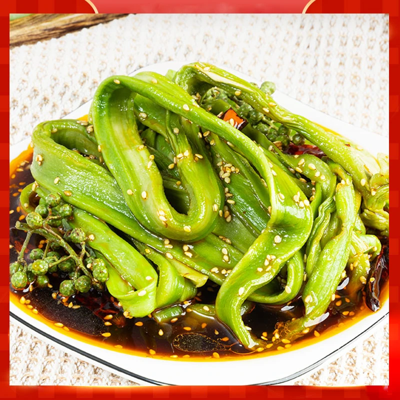 【椒麻贡菜】即食香辣开胃下饭拌饭鲜香脆爽鲜嫩夜宵解馋零食追剧