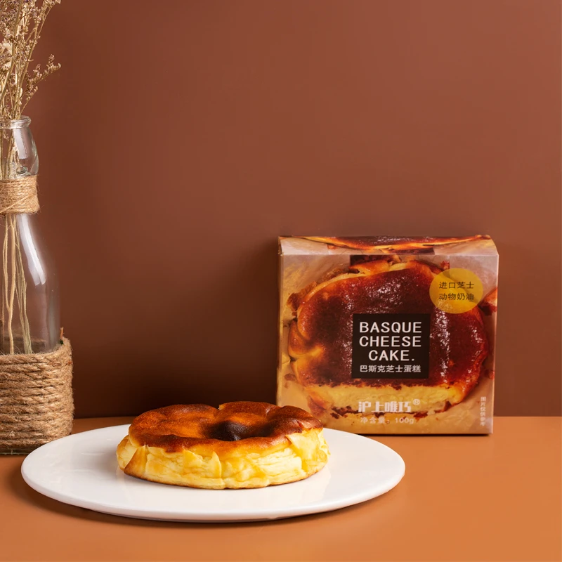 【沪上唯巧】巴斯克芝士蛋糕100g【直播专享】