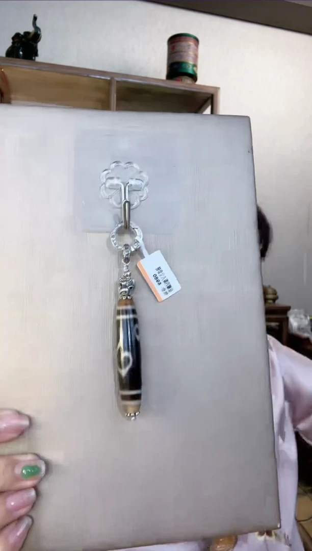 【闪购商品】玛瑙/玉髓G62银S925镶嵌法螺四眼吊坠DJLS F S925