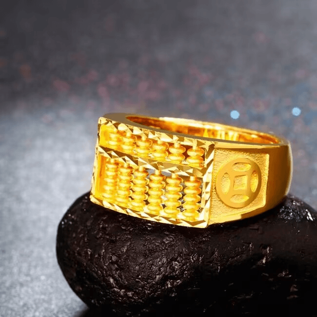 合金戒指 可调节戒指经典时尚算盘戒指