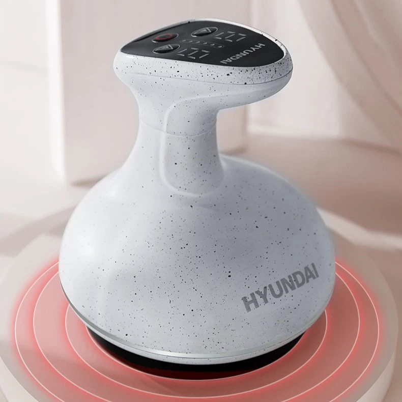 【精油5瓶】韩国HYUDNAl电动走罐器大吸力快速拔罐热敷按摩仪