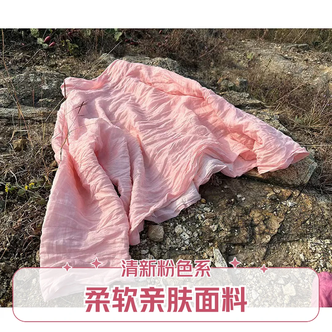 4211 原创自制春秋冬季双层苎麻堆堆领百搭上衣文艺宽松上衣