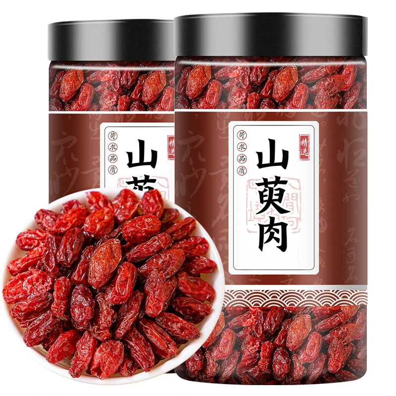 山茱萸中药材正品克野生特级山萸肉泡水泡茶山萸粉山茱萸干