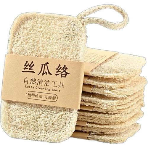 天然丝瓜络洗碗刷锅抹布家用不沾油海绵清洁刷百洁布神器丝瓜瓤福