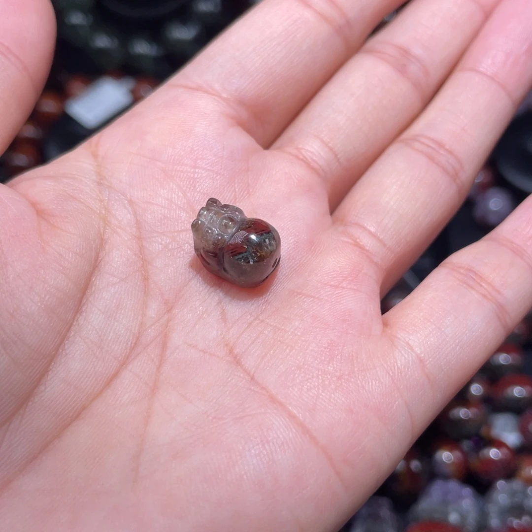 水晶颈饰未镶嵌极光貔貅