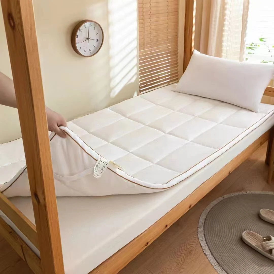 全棉新疆棉花床褥/保暖垫 采用无荧光全棉面料填充整张新疆棉花