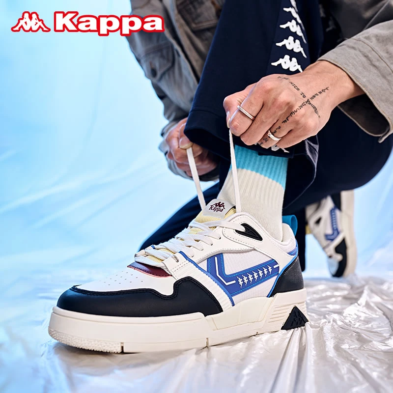 Kappa卡帕秋季板鞋时尚休闲鞋女鞋耐磨潮流运动鞋子K0DU5CC18CJ