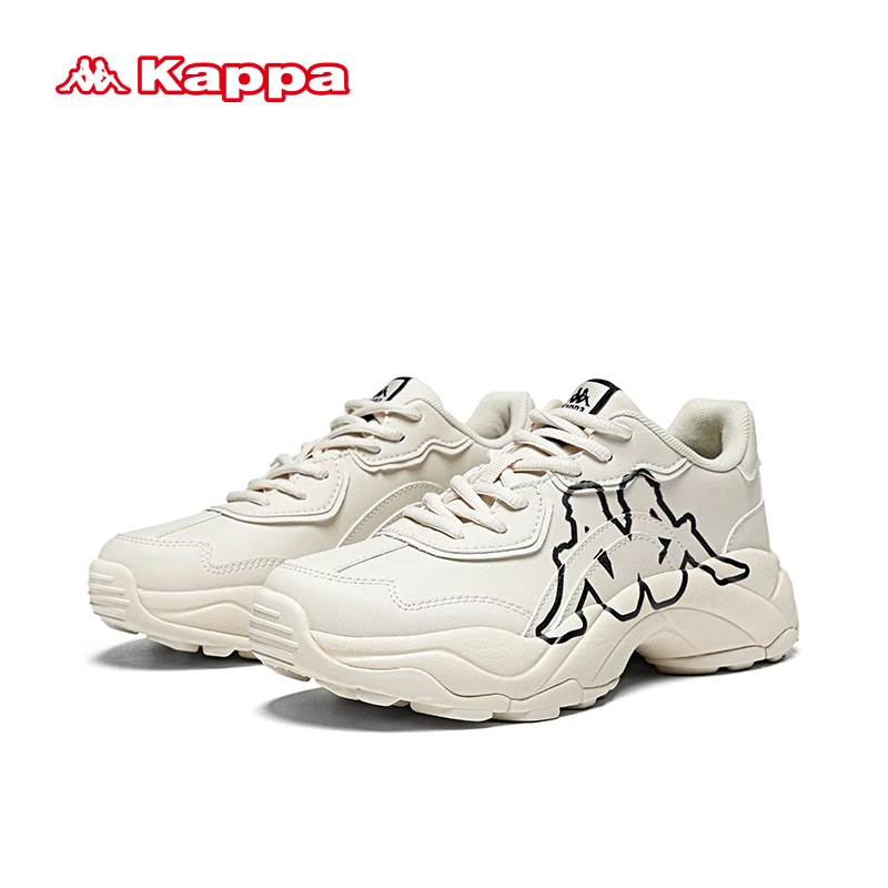 Kappa背靠背时尚潮流厚底秋季老爹鞋男士复古休闲鞋女K0BZ5MM65D