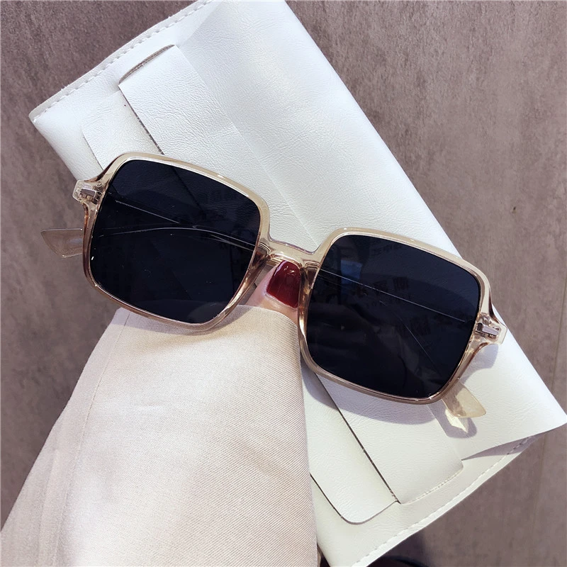 欧美太阳镜男女韩版潮方大框防紫外线ins眼镜大脸网红时尚墨镜