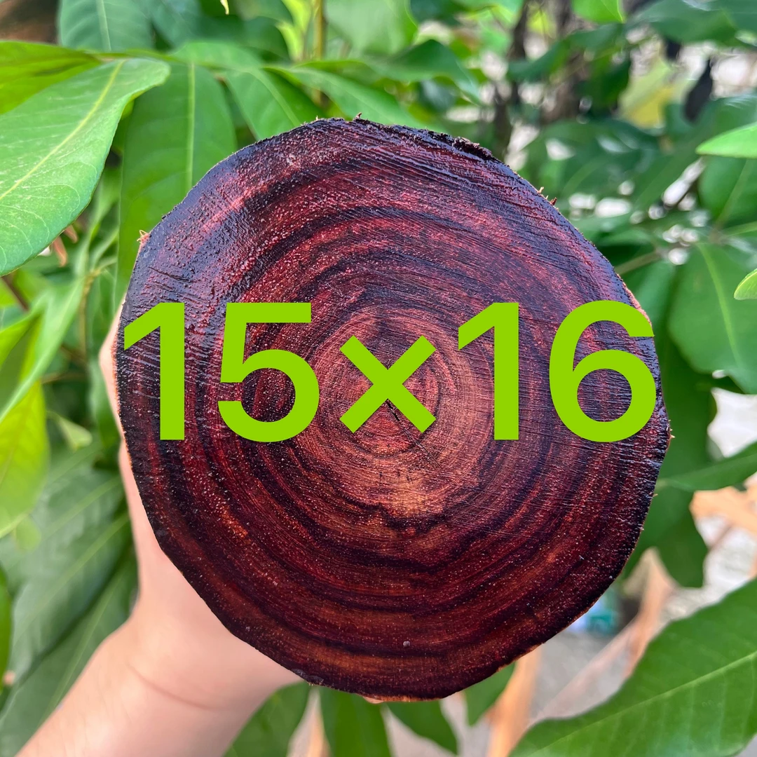 15x16海南黄花梨手串定制海黄老型珠紫油梨男女盘串文玩降香黄檀