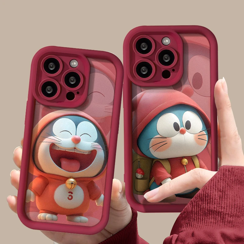 哆啦A梦iphone1514promax手机壳苹果13全包1211硅胶xrxs高级7p