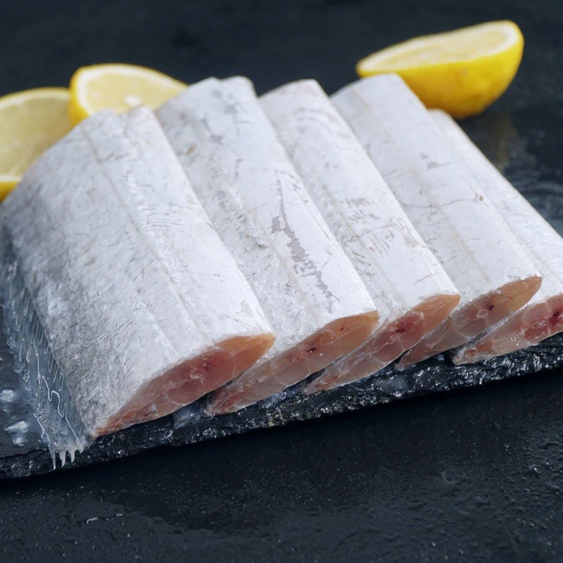 连云港黄海带鱼段发货8包 500g/包肉质鲜嫩海鲜生鲜速冻吊带鱼段