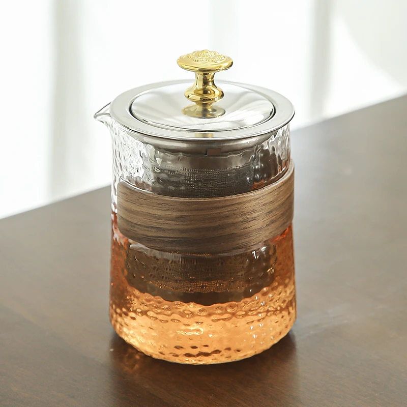 防烫可过滤茶海茶水分离器耐高温公道杯简易泡茶杯大容量滤茶公杯