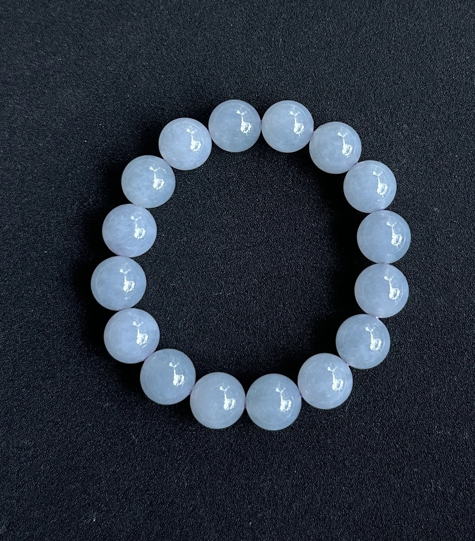 缅甸翡翠紫罗兰男女款手链手串