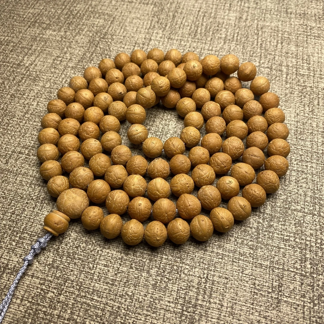 编号044！11mm108颗长串脖挂圆桩尼泊尔小凤眼菩提精品实拍图片