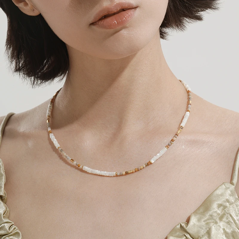 合金项链 晨曦项链 简约时尚百搭饰品