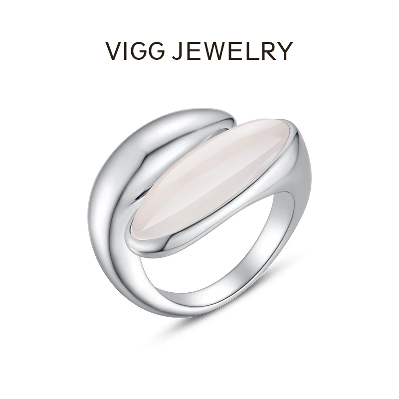 VIGG 合金戒指 露水开口戒指 气质轻奢小众简约个性