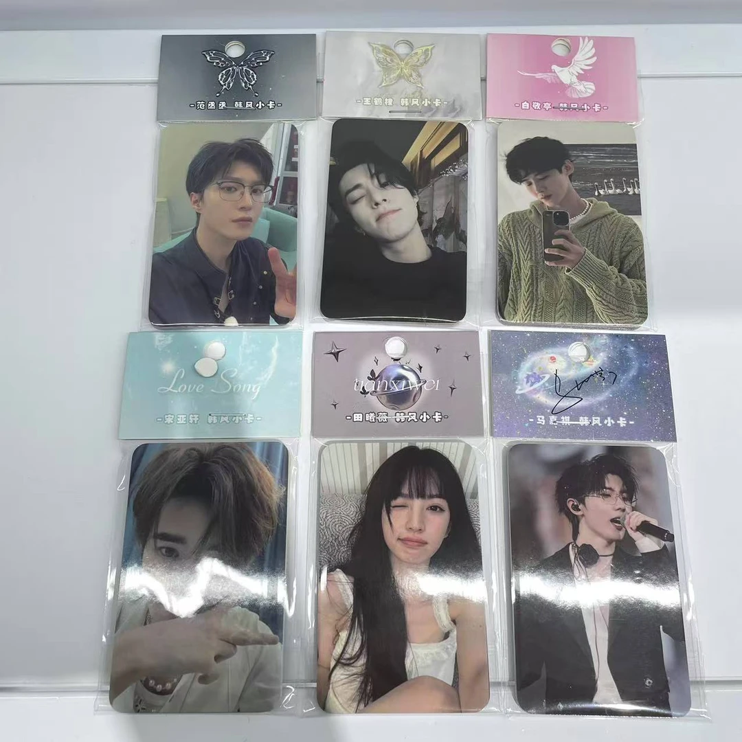 韩风小卡-明星系列混款小卡 10张/包  60包