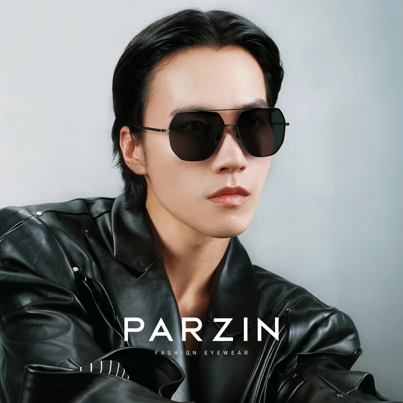 帕森男士偏光墨镜司机开车专用驾驶镜经典飞行员蛤蟆镜PZ8278