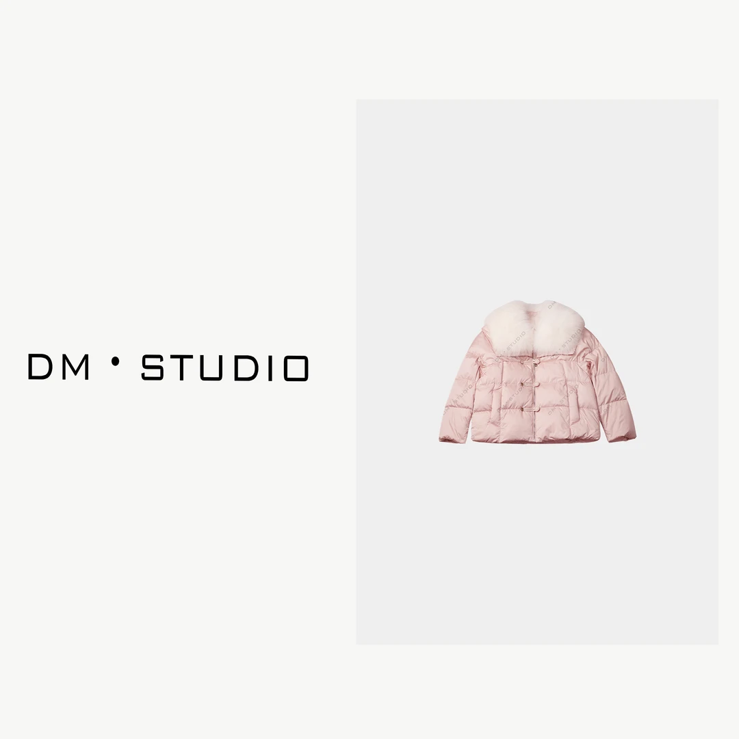 DEDM-DM•STUDIO/冬季轻奢高级狐狸毛翻领新国标90%鹅绒服（24957）