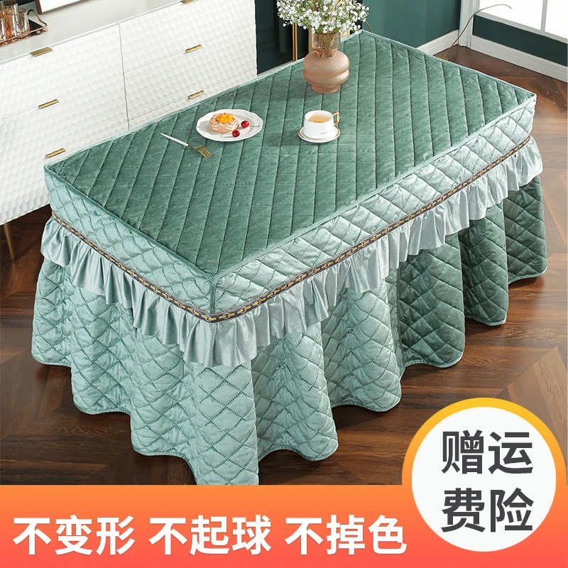 电暖炉加绒烤火罩套冬天电烤炉罩子长方形加厚夹棉冬季烤火炉罩套