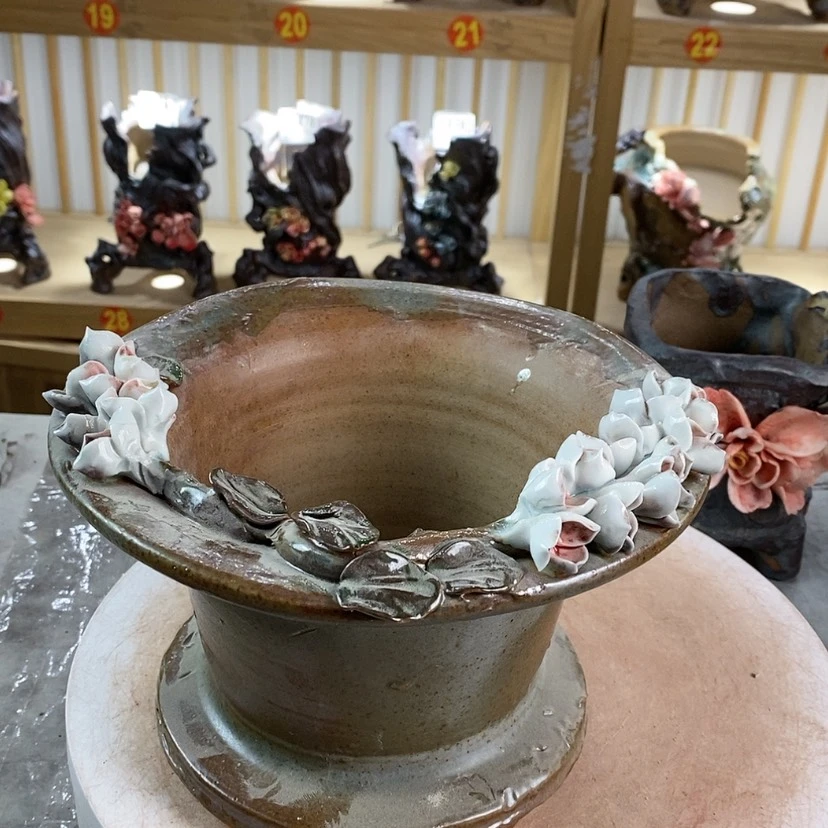 【闪购商品】紫砂花盆