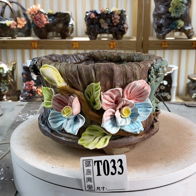 【闪购商品】紫砂花盆火*