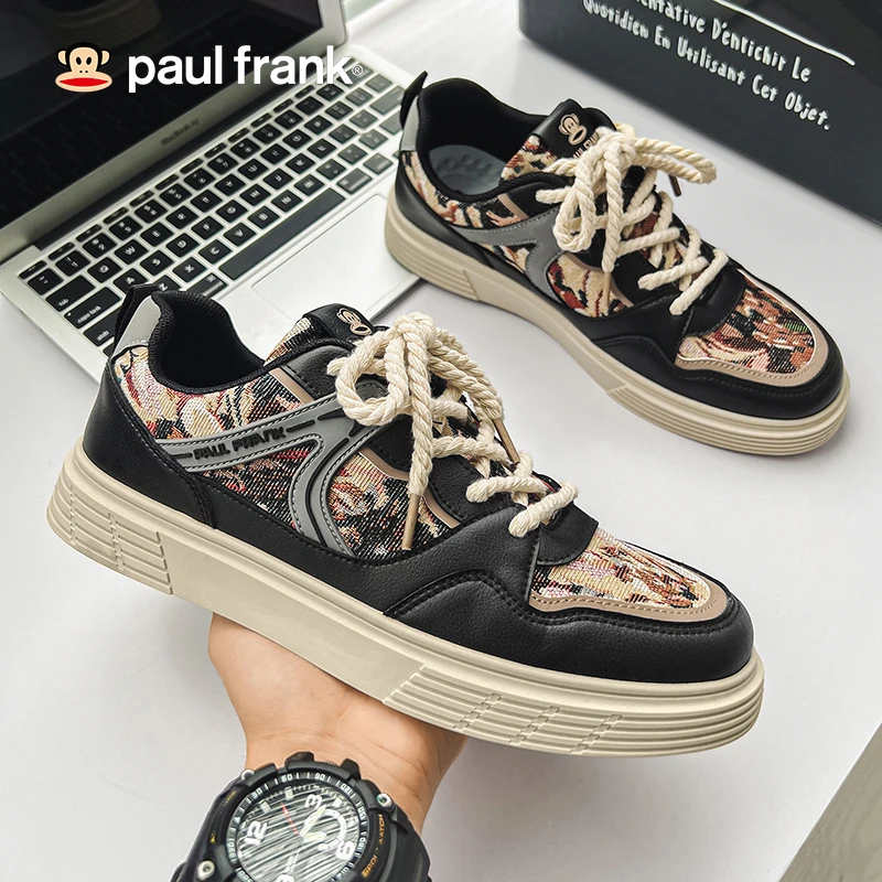 paul frank/大嘴猴百搭小众潮鞋四色男士夏季ins低帮鞋子秋季板鞋