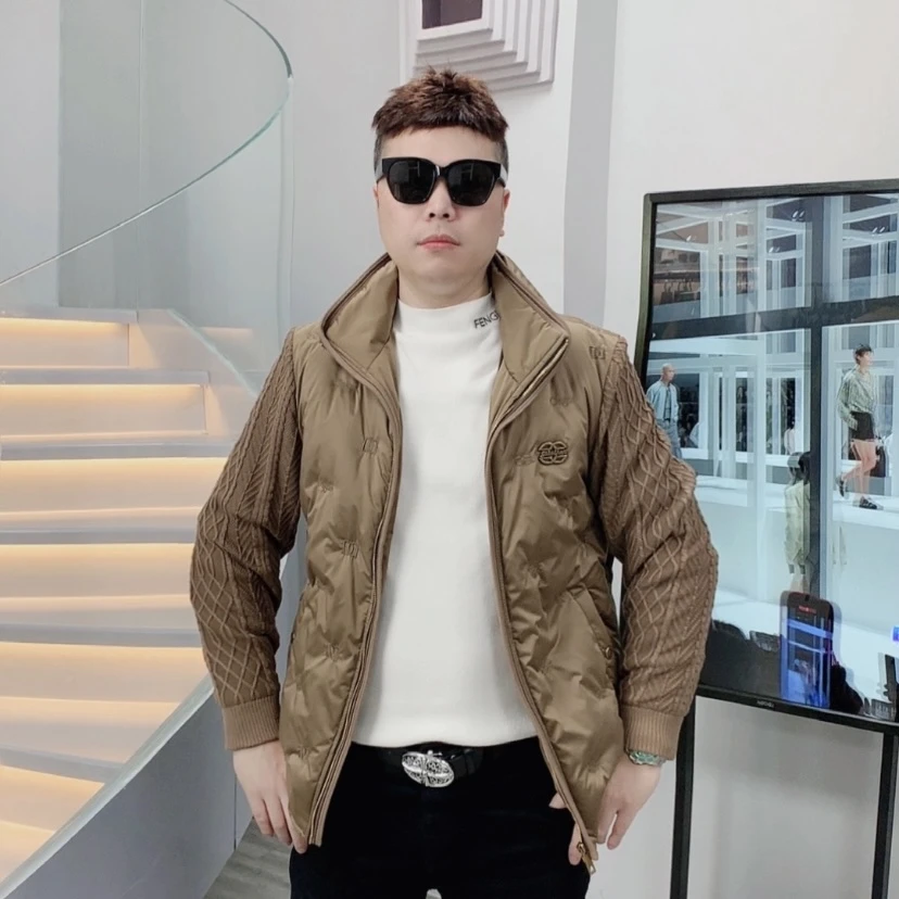 【ZUNPIN】名店-高奢百搭立领羽绒服“羽绒系列”时尚休闲羽绒服 2966